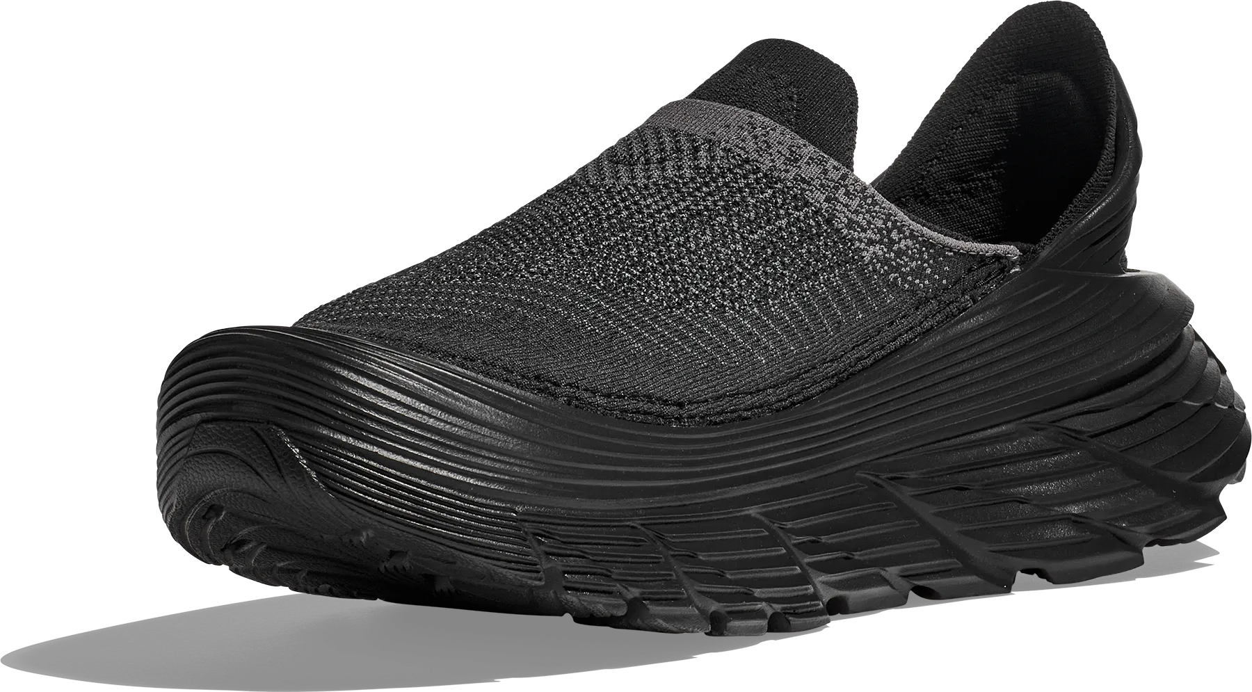 Hoka Unisex Restore TC Black / Black | Buy Hoka Unisex Restore TC Black / Black here | Outnorth