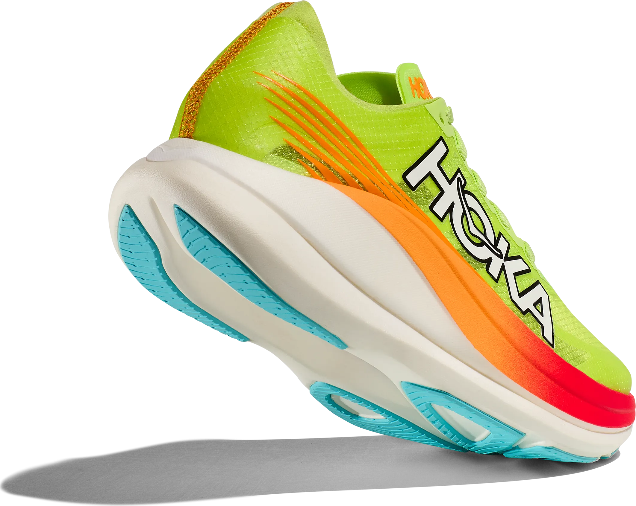 Hoka Unisex Rocket X 2 Lettuce/Solar Flare | Buy Hoka Unisex Rocket X 2 Lettuce/Solar Flare here | Outnorth