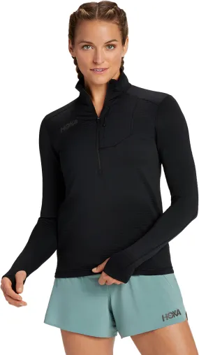 Hoka Women's 1/2 Zip Black | Buy Hoka Women's 1/2 Zip Black here | Outnorth