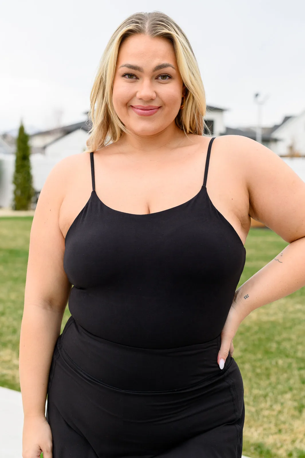 Hot Yoga Tank in Black