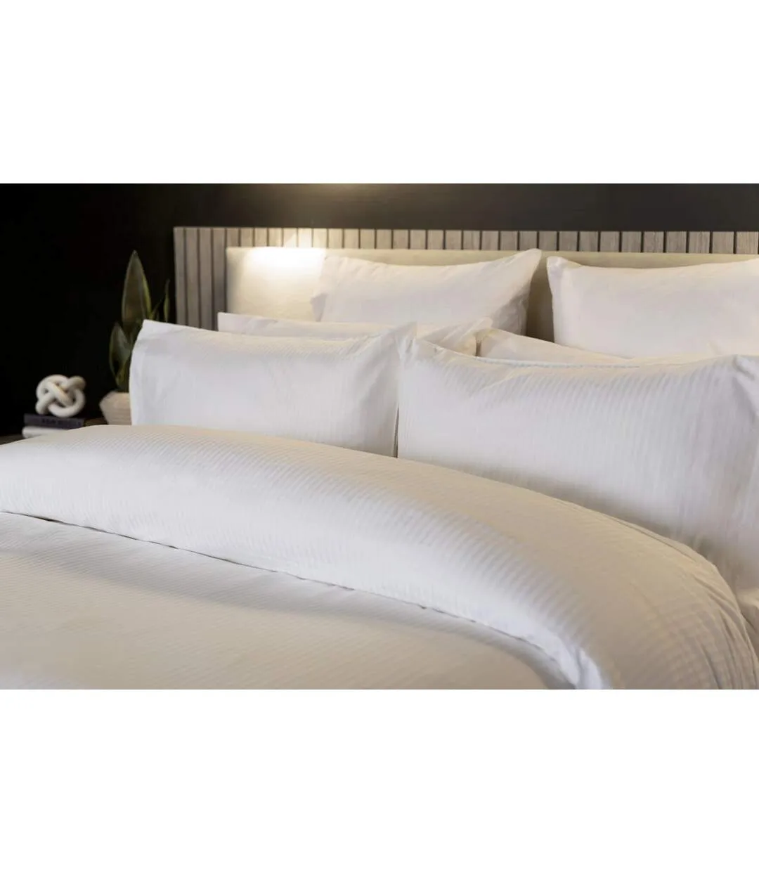 Hotel soho duvet cover set white Belledorm