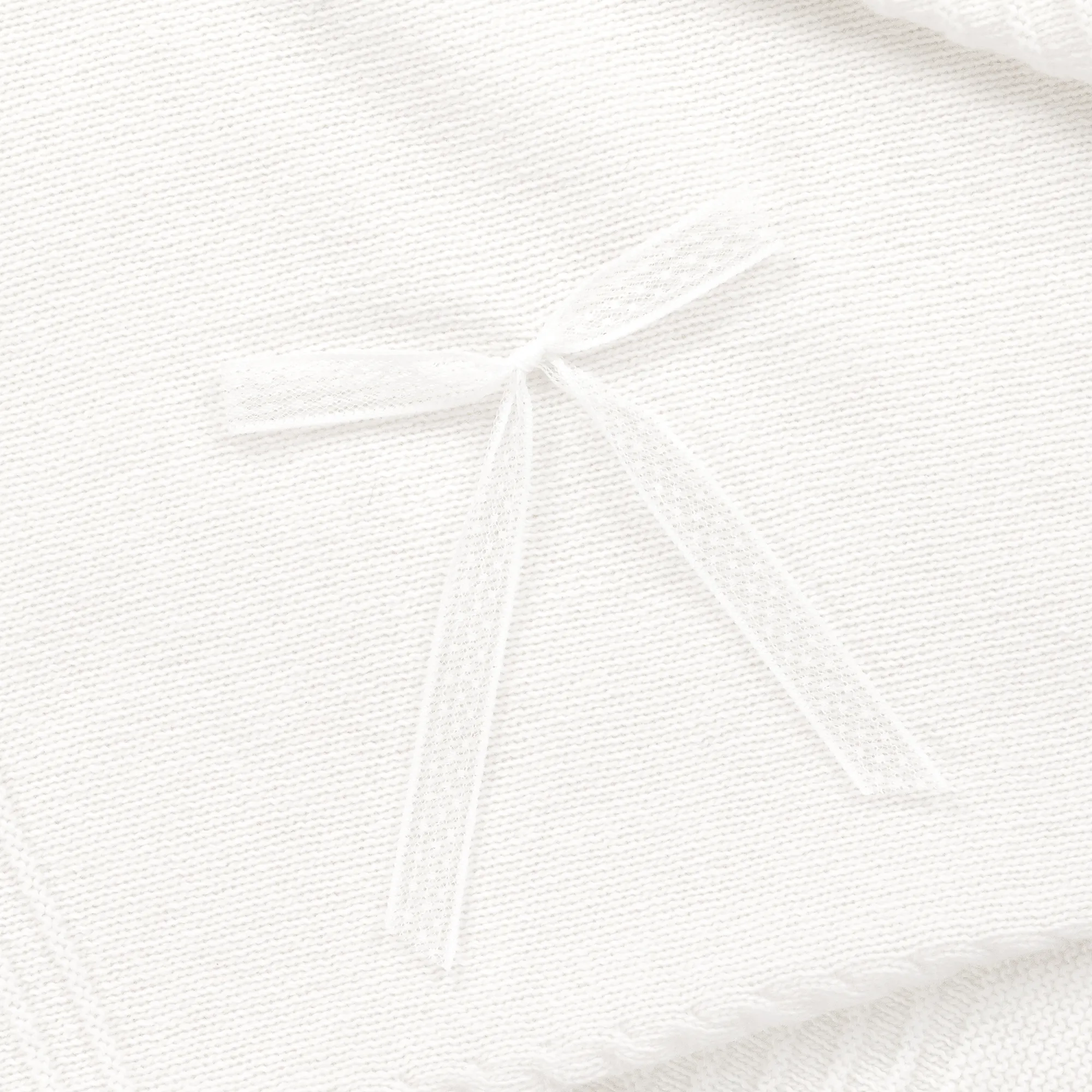 Ivory Wool & Cashmere Blanket (92cm)