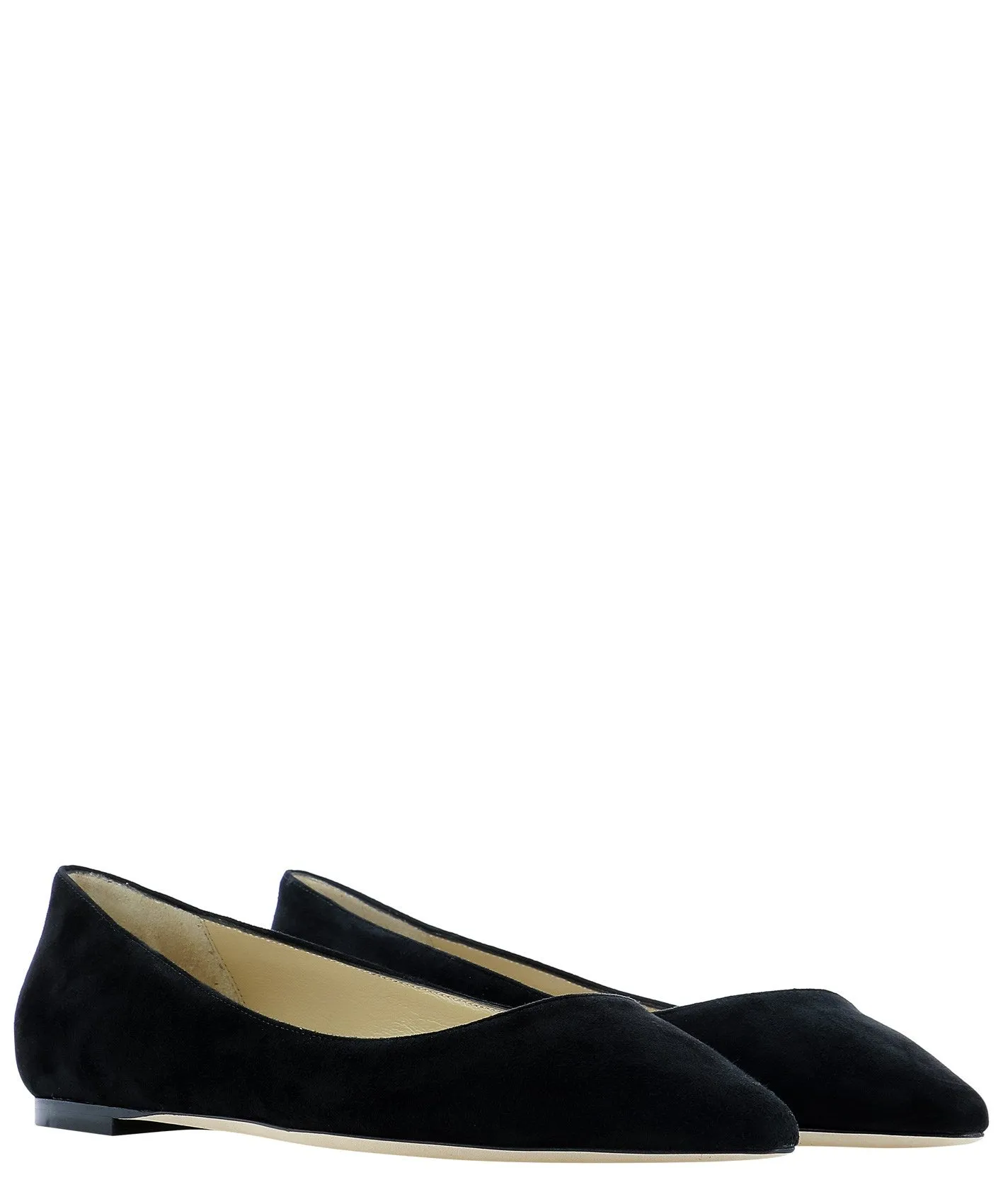 Jimmy Choo Romy Pointed-Toe Flats