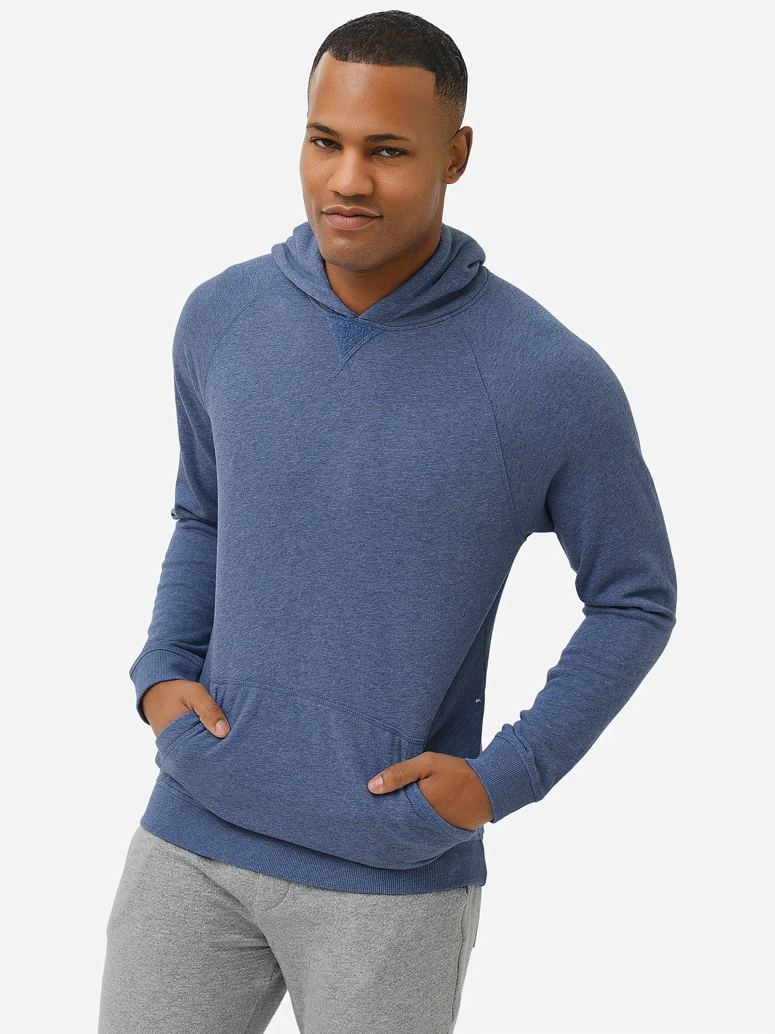     JOHNNIE-O  Men's Heathered Hensley Fleece Hoodie    