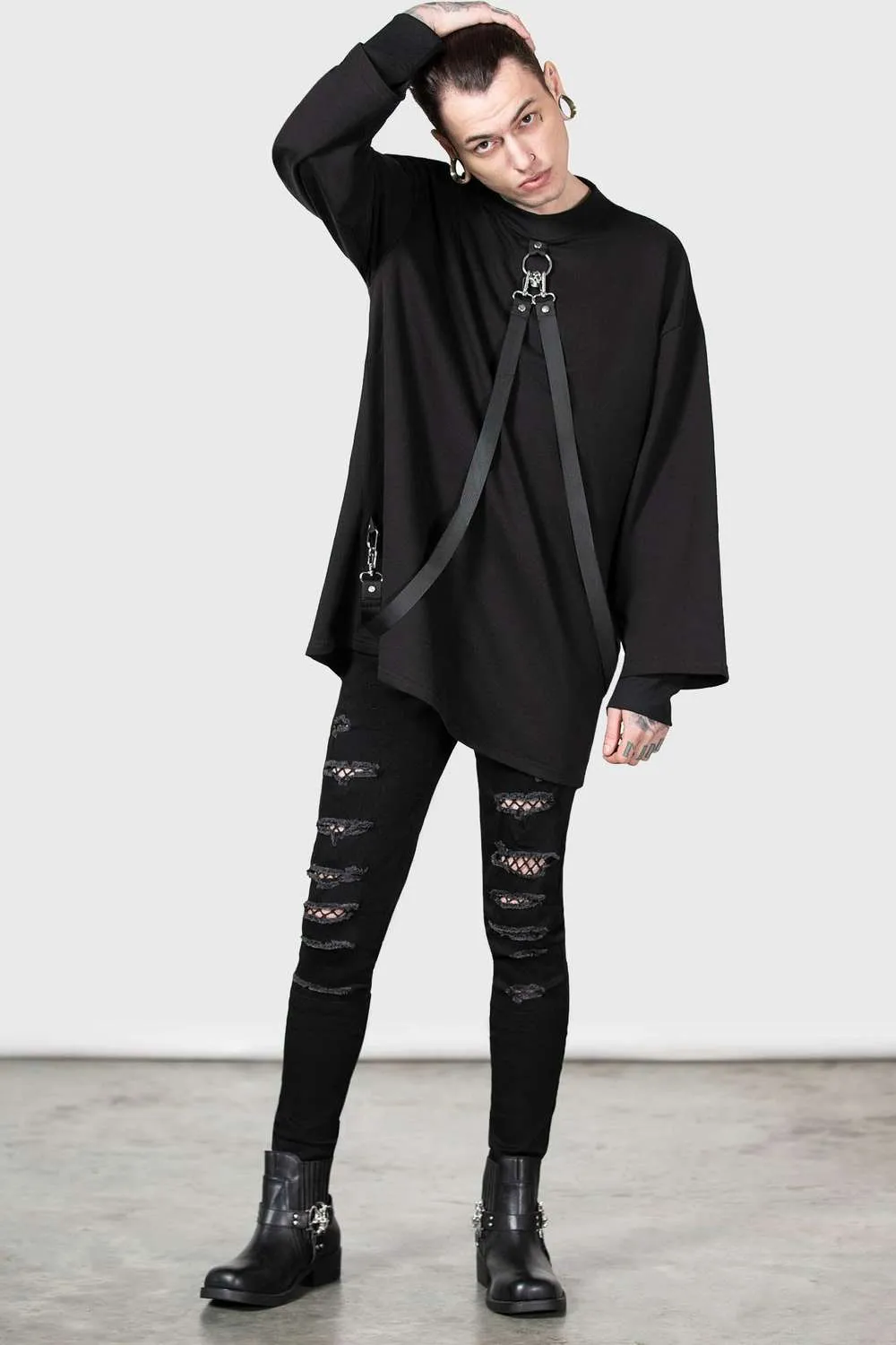 Killstar - Flayer Sweatshirt Pullover | Dark Ages