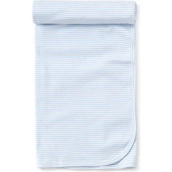 Kissy Kissy Simple Stripe Blanket, Blue