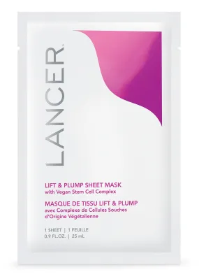 LANCER Lift & Plump Sheet Mask -                         -                     -                