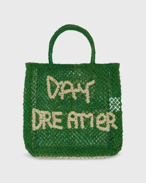 Large Day Dreamer Tote in Green/Natural