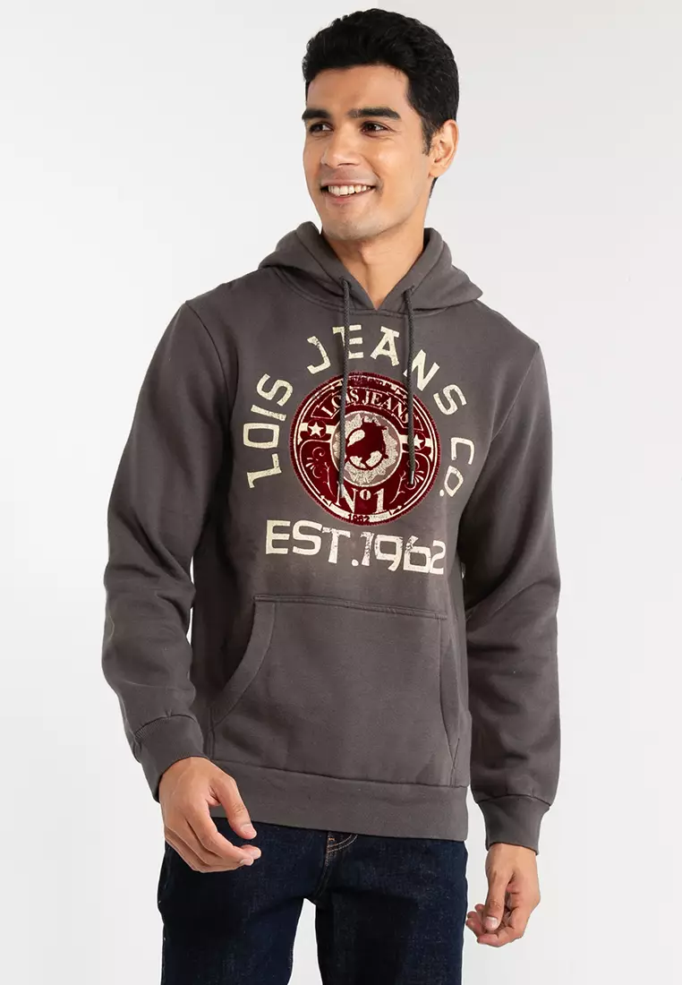 Lois LOIS MJK MENS GRAPHIC HOODIE