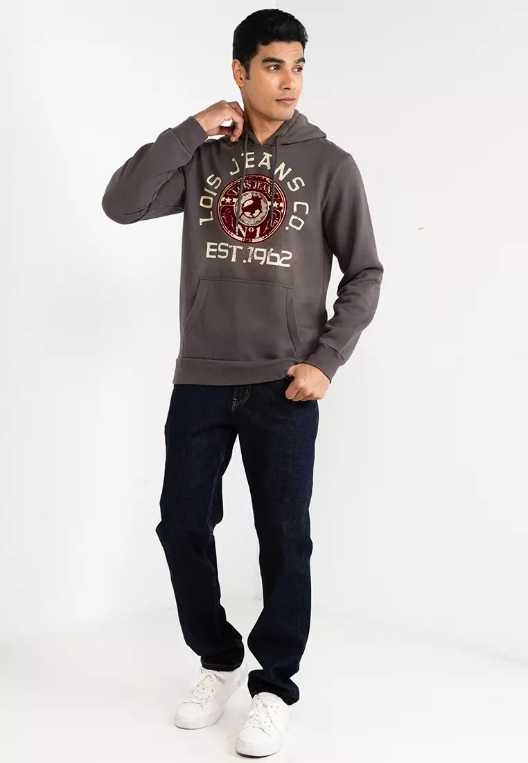 Lois LOIS MJK MENS GRAPHIC HOODIE