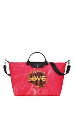 LONGCHAMP LE PLIAGE LOVE TRAVEL BAG