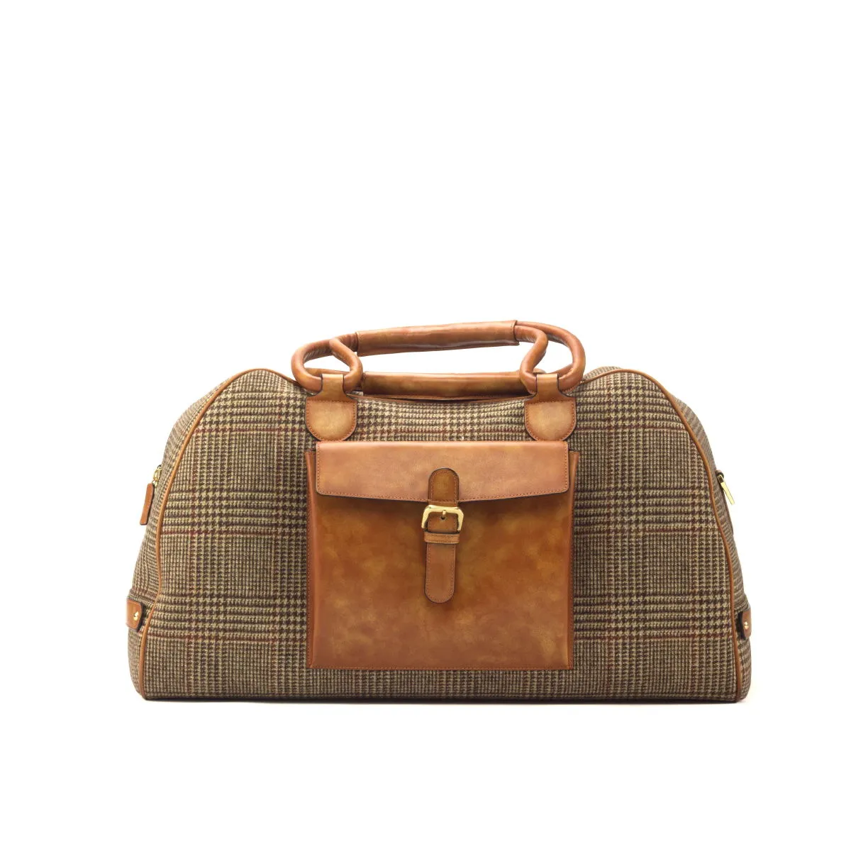 --Luxury Leathergoods Travel Duffle Bag-