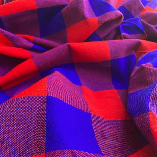 Maasai Shuka / African Maasai throw Blanket