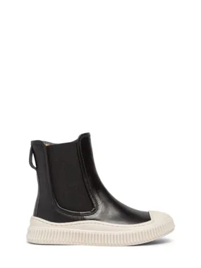 Marni Junior   Leather high sneakers 