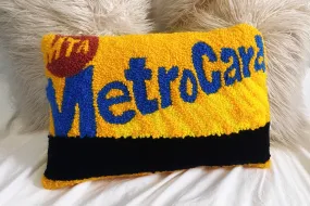 Metro Card Pillow