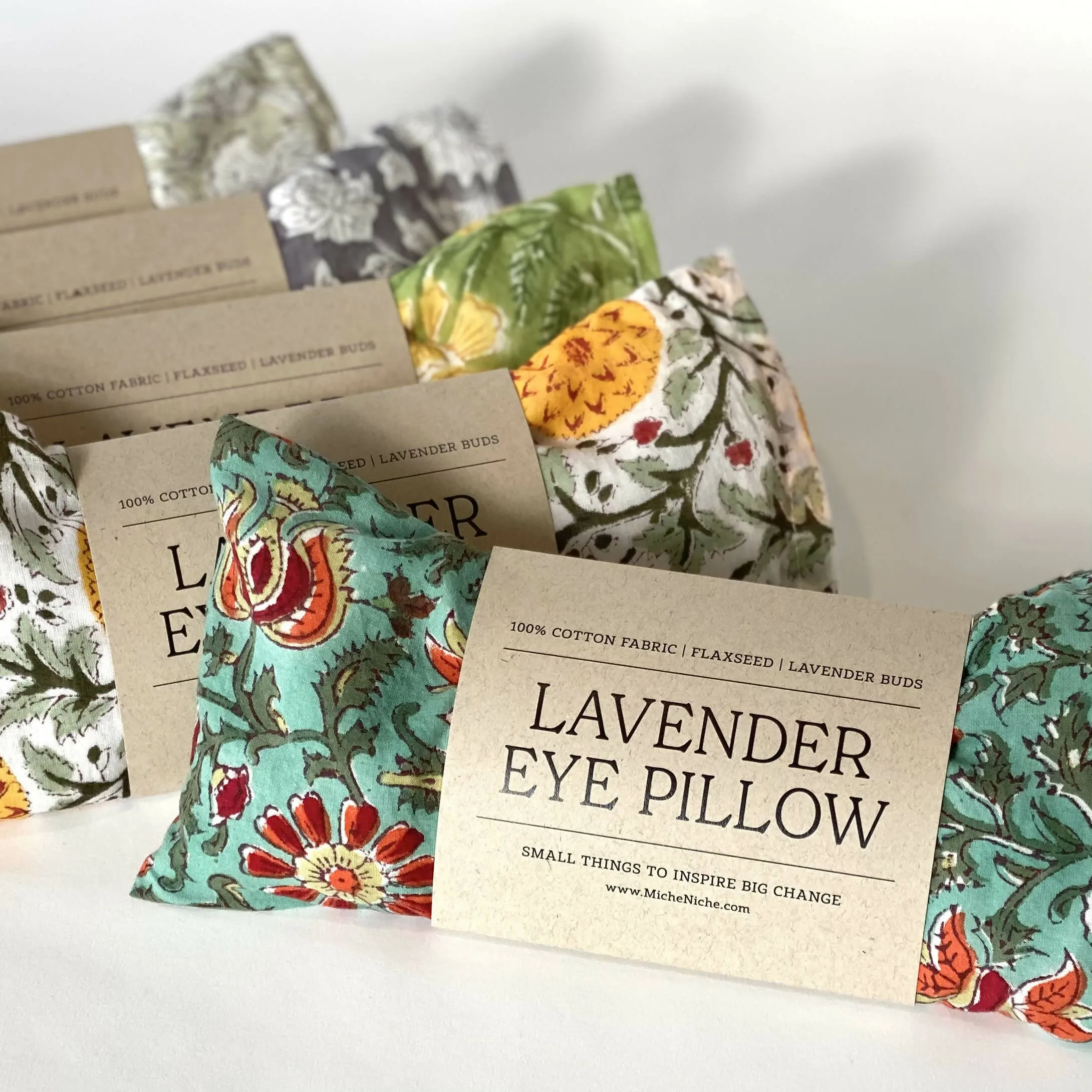 Miche Niche - Lavender Eye Pillow with Washable Cover