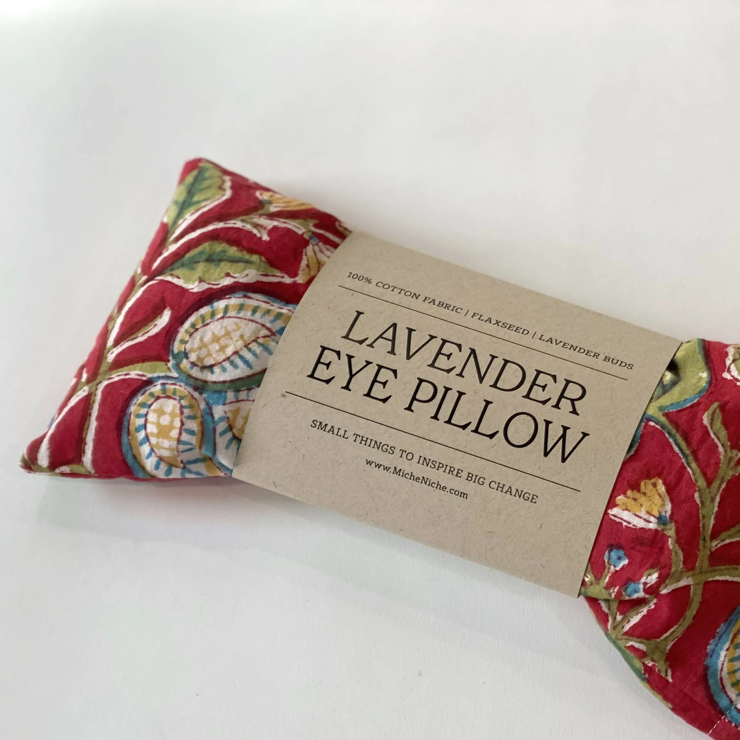 Miche Niche - Lavender Eye Pillow with Washable Cover