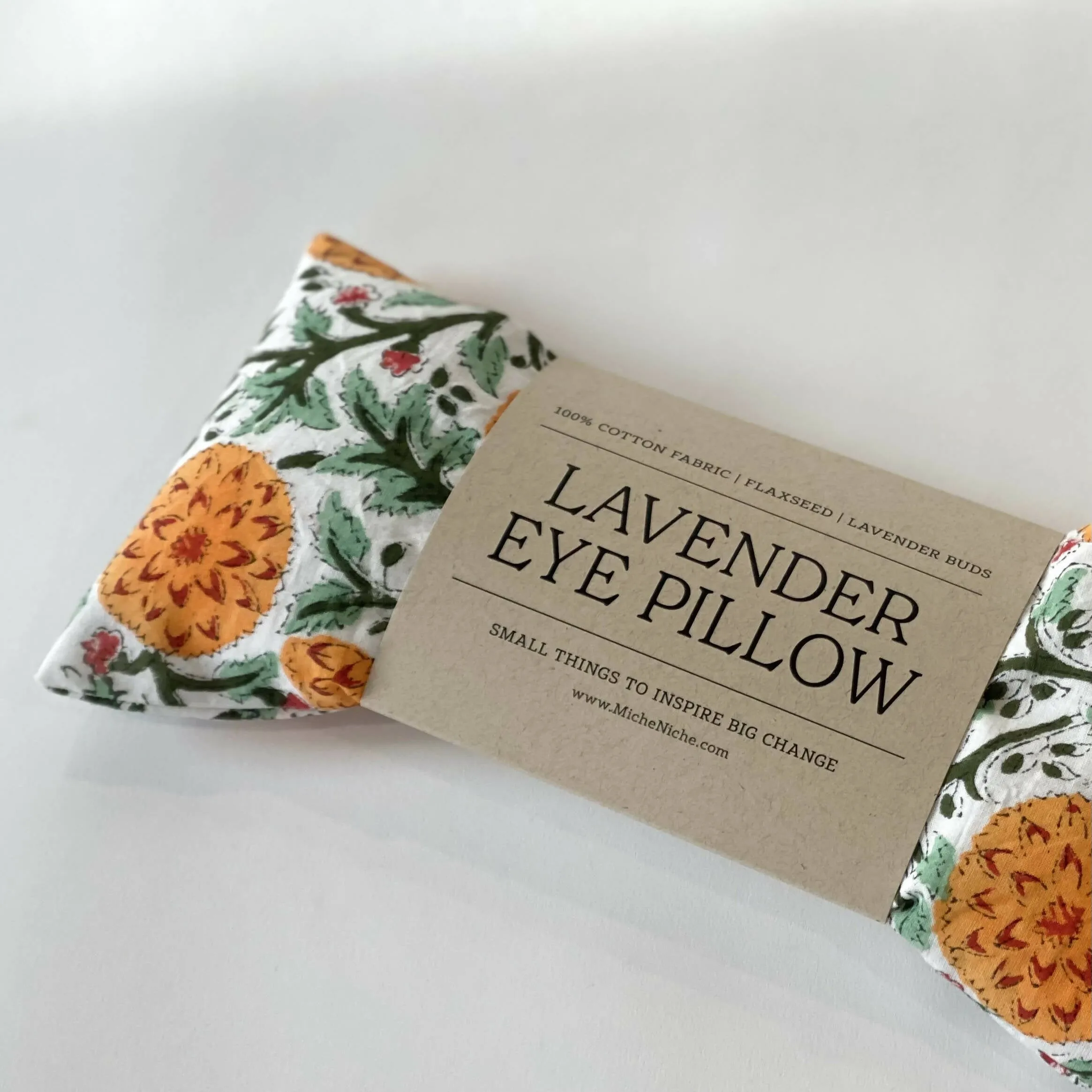 Miche Niche - Lavender Eye Pillow with Washable Cover