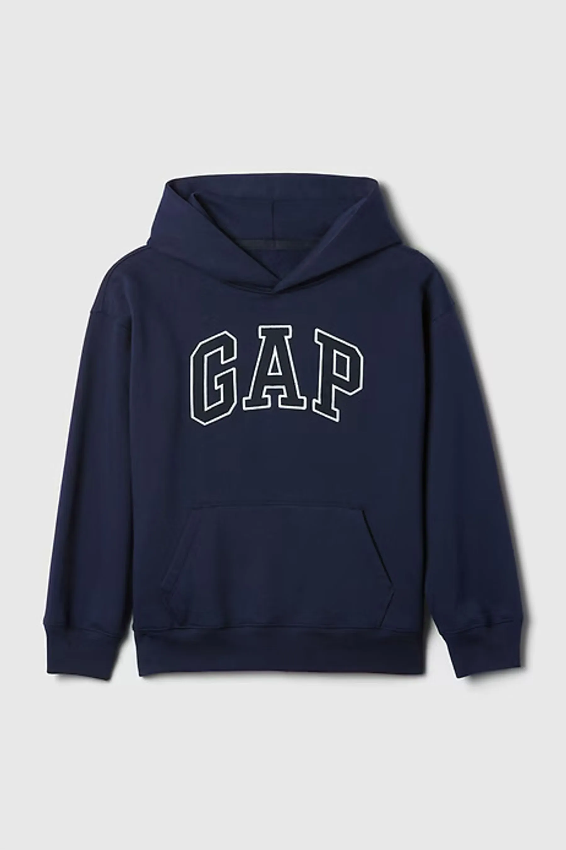 Navy Blue Logo Overhead Hoodie (4-13yrs)