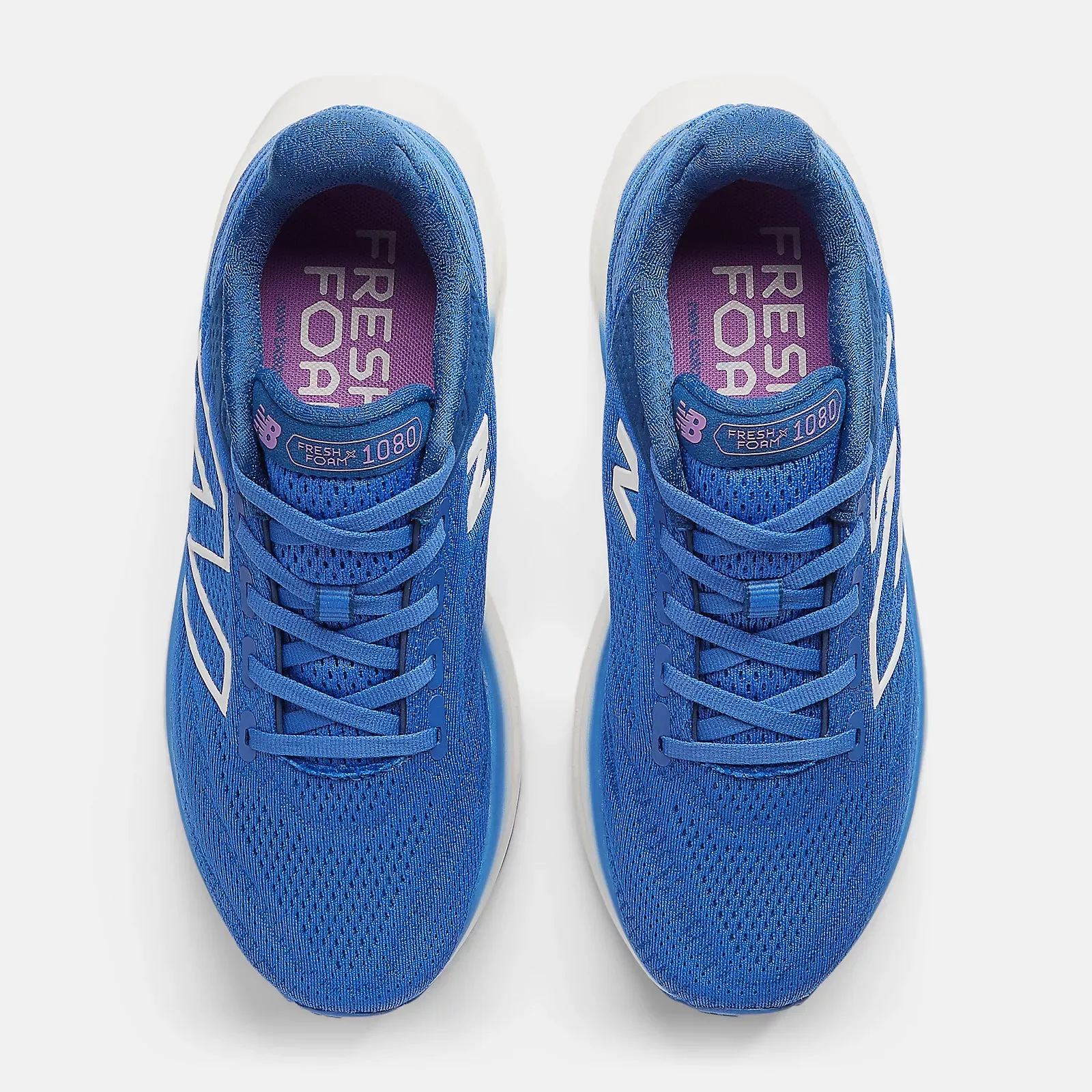 New Balance Women's 1080v13 Running Shoes Marine Blue / Sea Salt