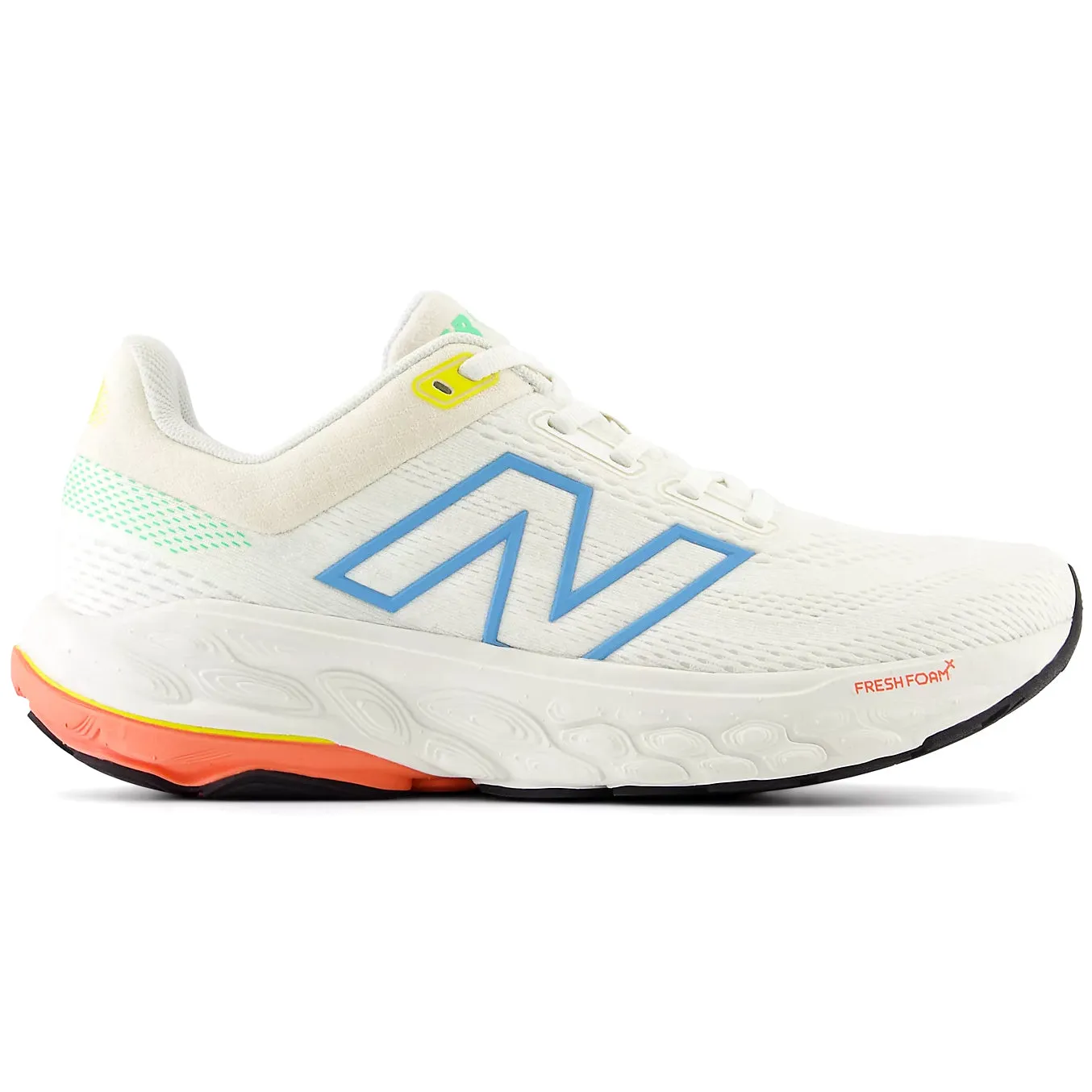 New Balance Women's 860v14 Running Shoes Sea Salt / Gulf Red / Coastal Blue