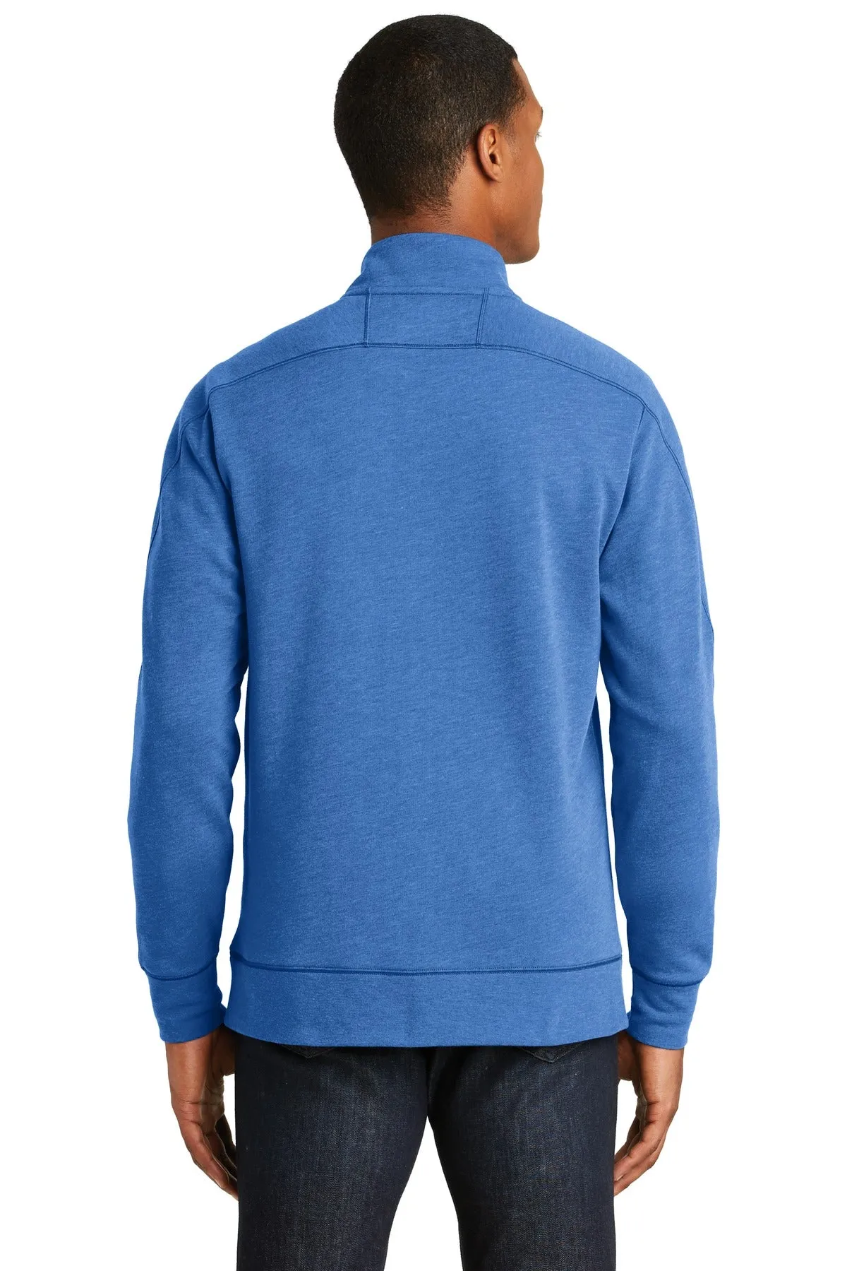 New Era Men's Tri-Blend Fleece 1/4-Zip Pullover. NEA512