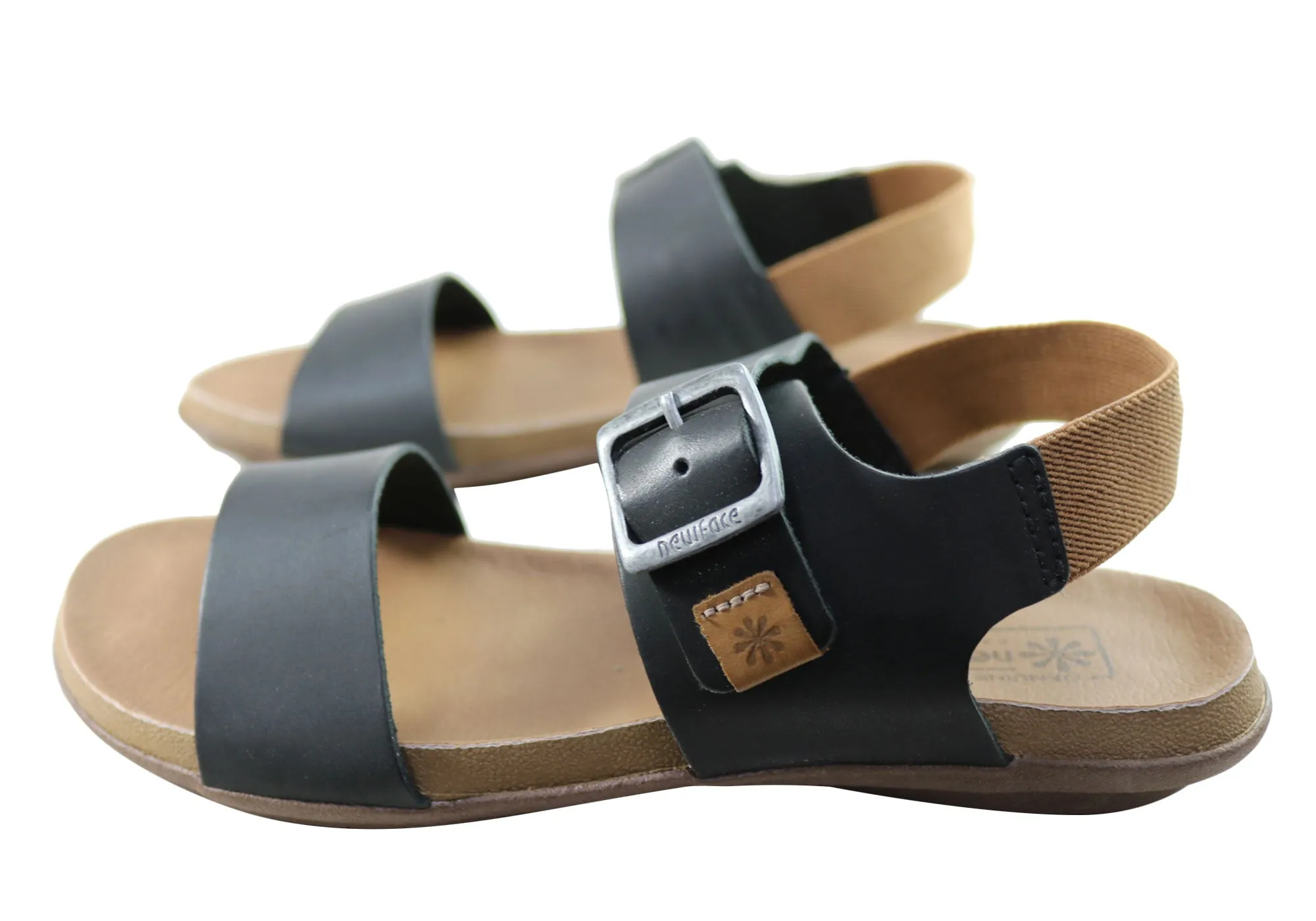 New Face Tasha Womens Comfortable Leather Sandals Made In Brazil