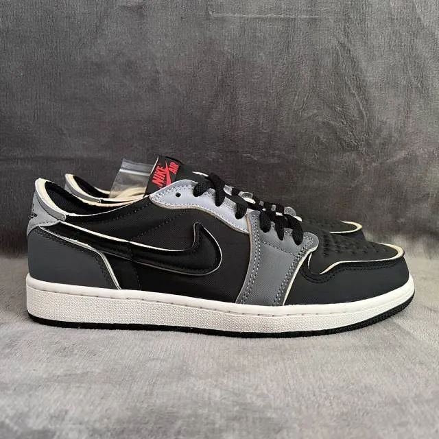 Nike Air Jordan 1 Retro Low OG EX 8-14 Black Smoke Grey ...