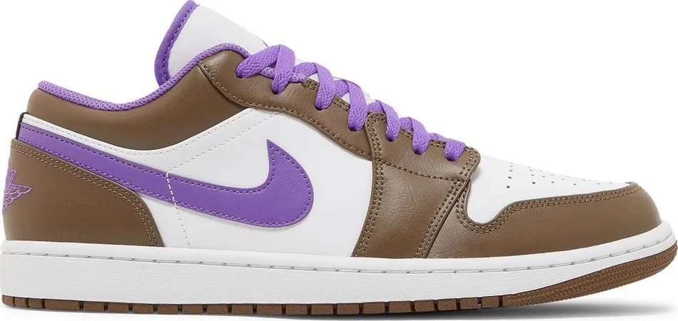 Nike - Air Jordan 1 Sneakers - Palomino/Wild Berry/White