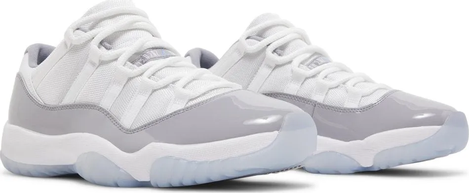 Nike - Air Jordan 11 Retro Low Sneakers - White/University Blue