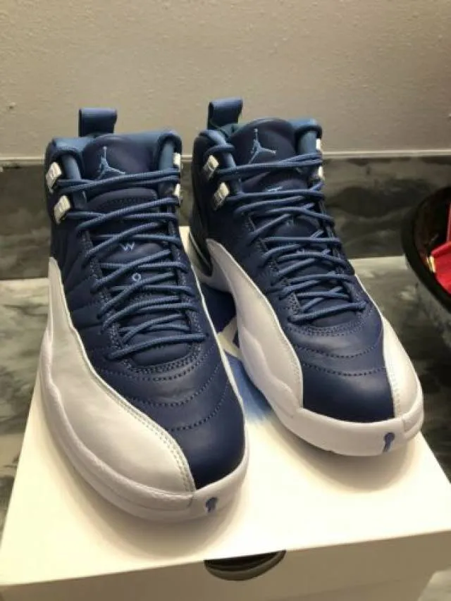 Nike Air Jordan 12 Retro Indigo Stone Blue Men’s 7.5