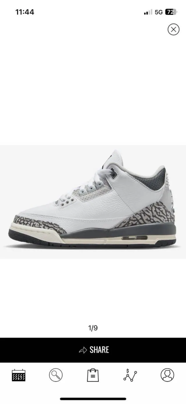 Nike air Jordan 3 retro GS hide and sneak