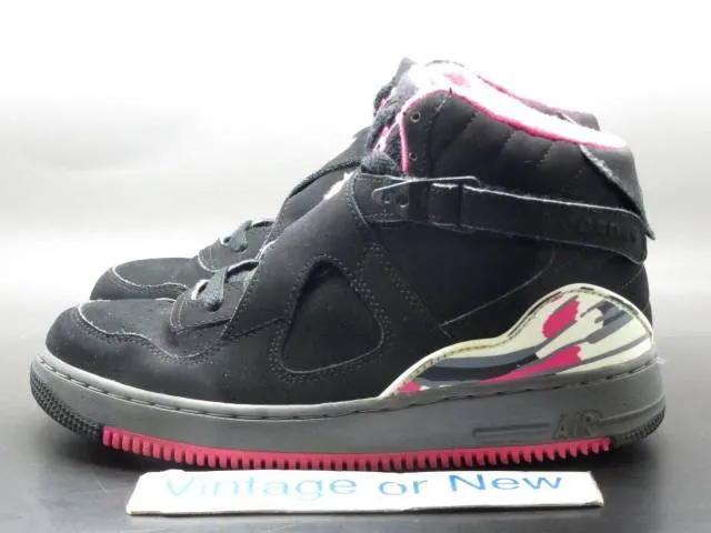 Nike Air Jordan Fusion VIII 8 AJF Black Vivid Pink Flint...