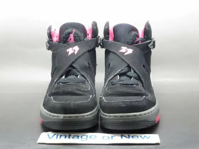 Nike Air Jordan Fusion VIII 8 AJF Black Vivid Pink Flint...