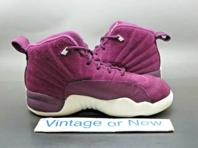 Nike Air Jordan XII 12 Bordeaux 2017 Retro BP Preschool ...