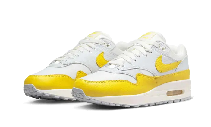 Nike Air Max 1 White Bright Yellow