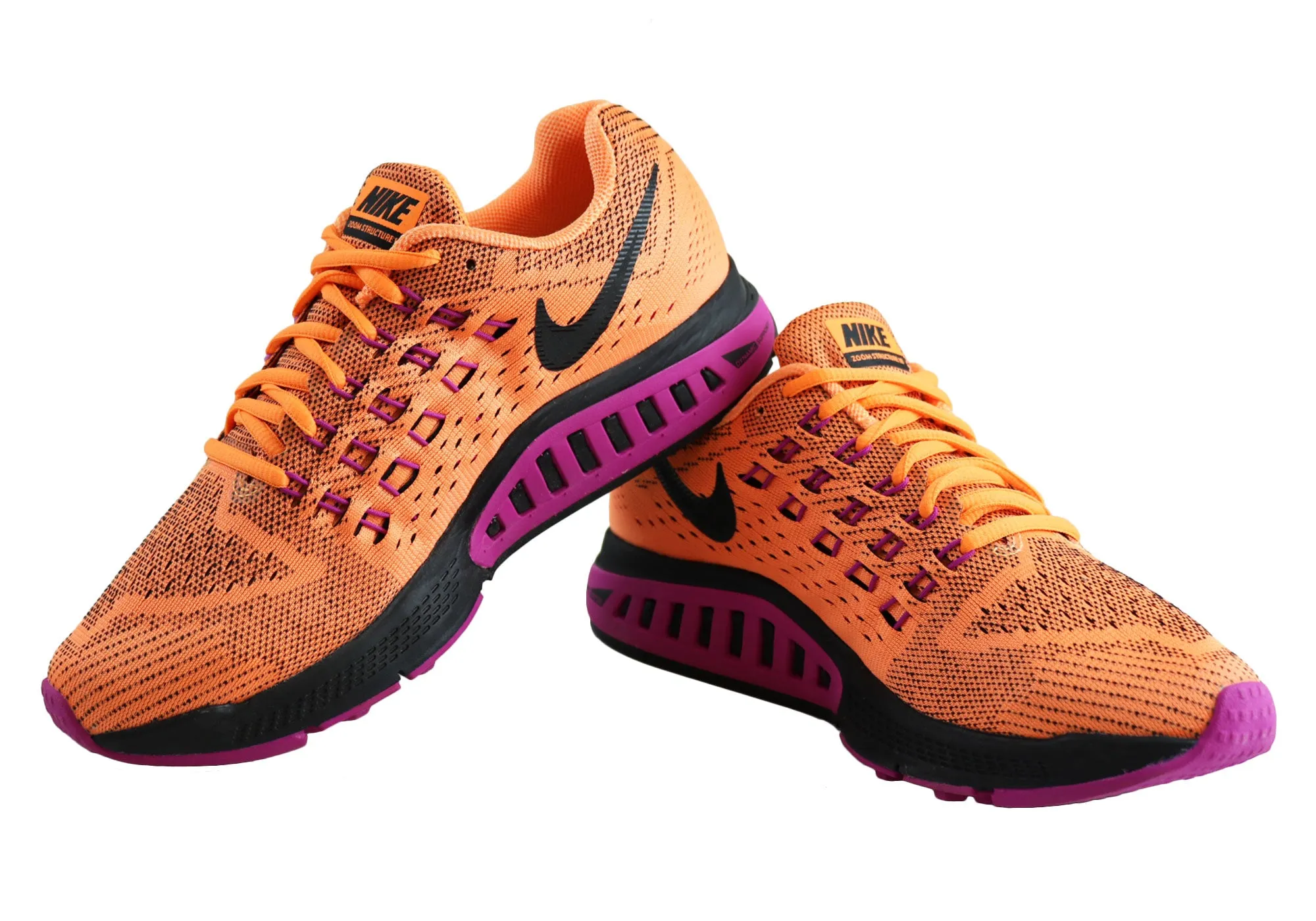 Nike Air Zoom Structure 18 Womens Premium Cushioned Running Shoes