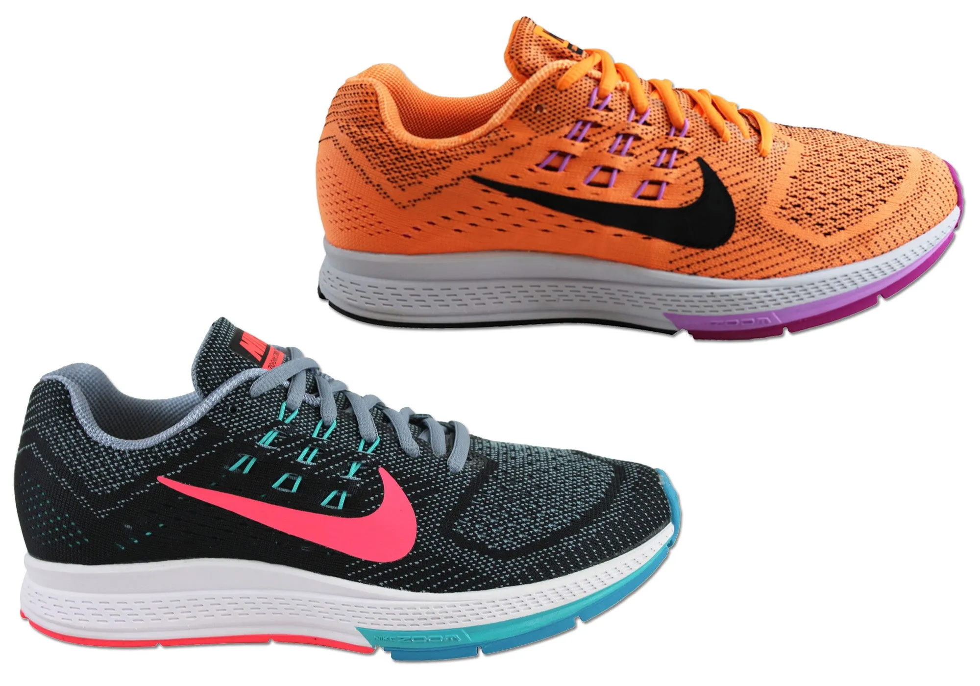 Nike Air Zoom Structure 18 Womens Premium Cushioned Running Shoes