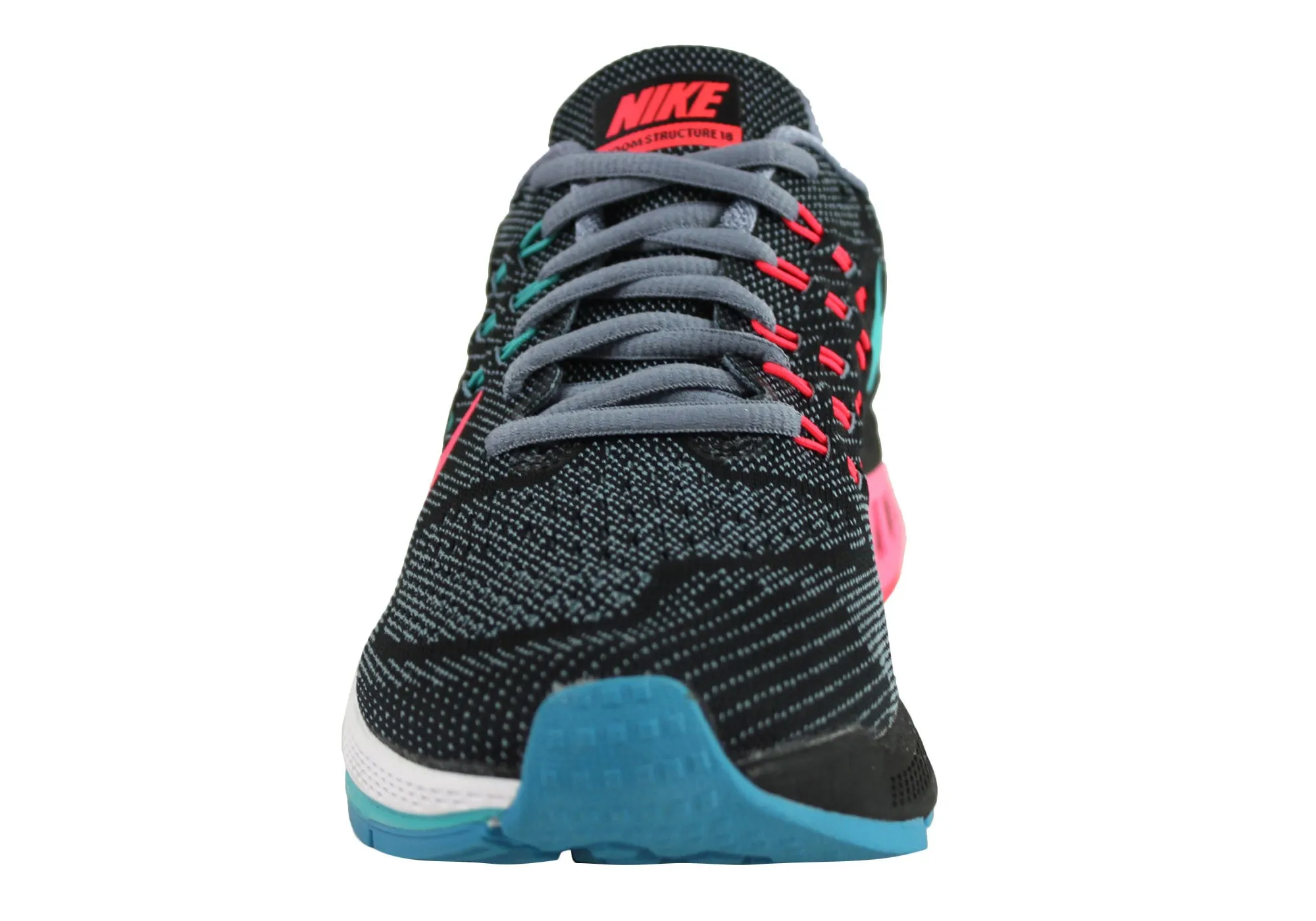 Nike Air Zoom Structure 18 Womens Premium Cushioned Running Shoes