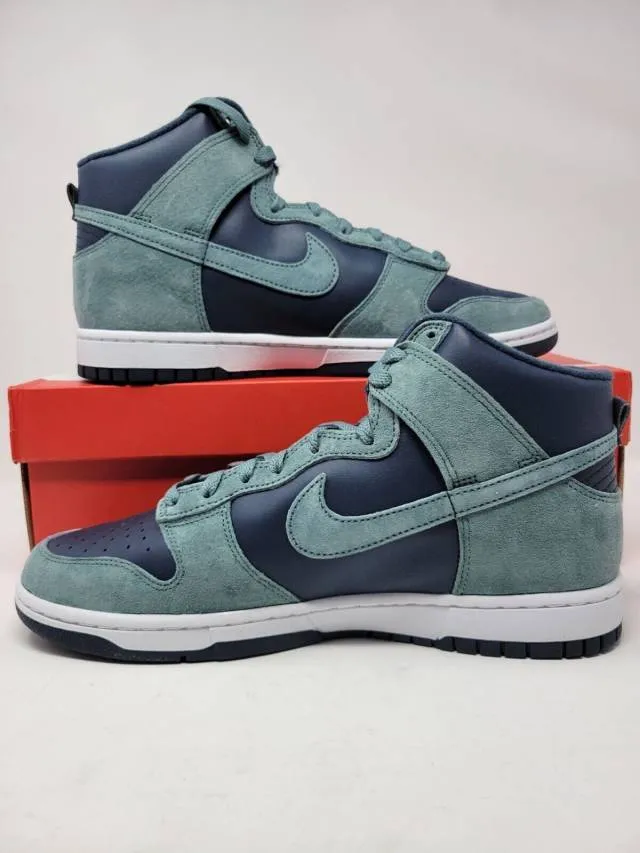 Nike Dunk High Teal Suede