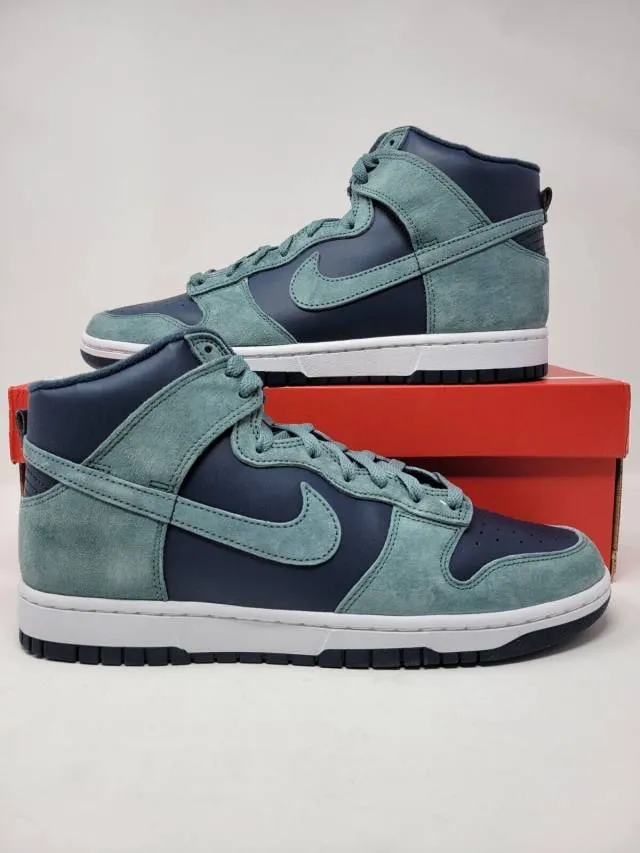 Nike Dunk High Teal Suede