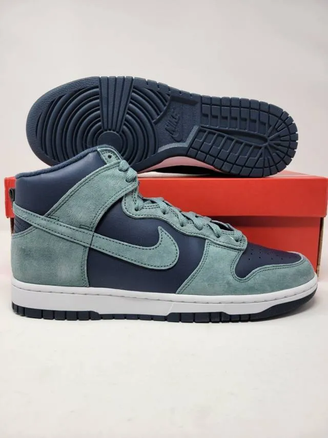 Nike Dunk High Teal Suede