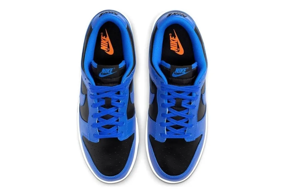 Nike Dunk Low Black Hyper Cobalt White GS