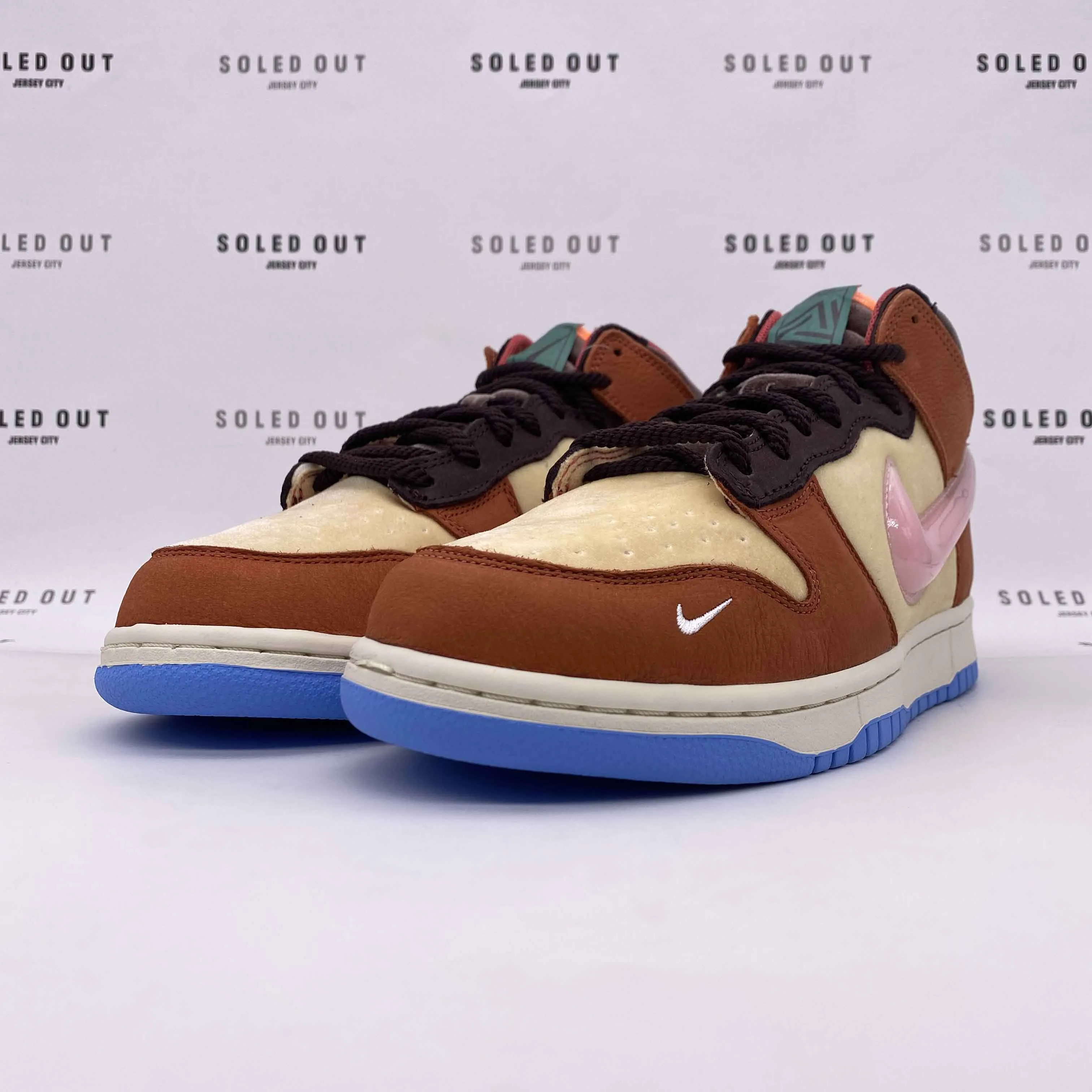 Nike Dunk Mid Chocolate Milk Ss 2021 New Size 8