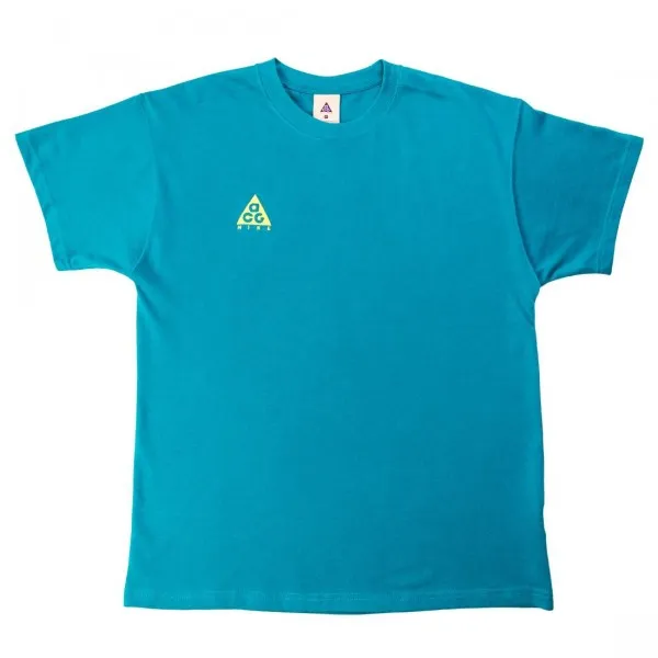 Nike Men Acg Logo Tee (bright spruce / university gold)