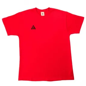 Nike Men Acg Logo Tee (university red / black)