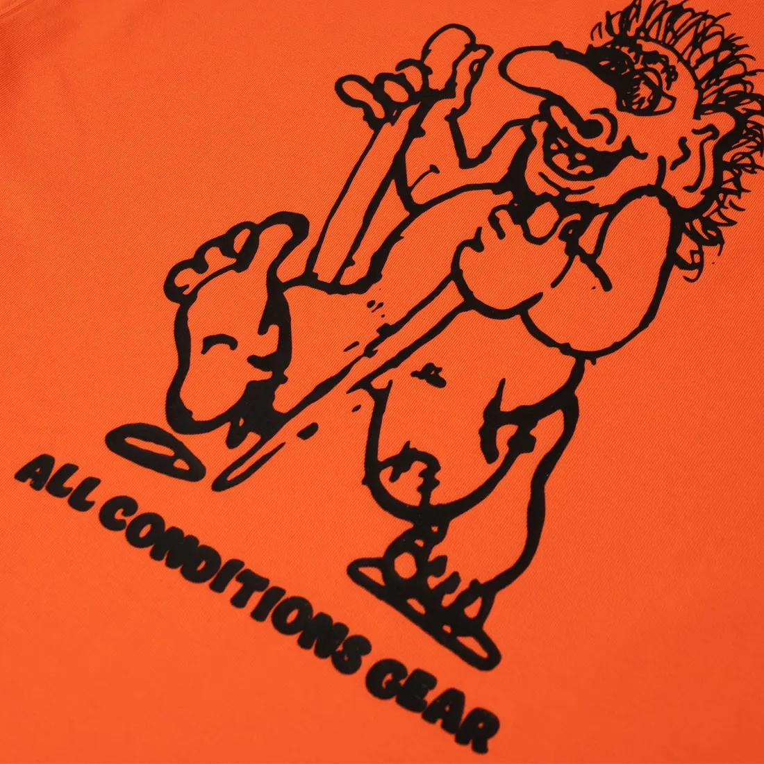 Nike Men Acg Monolithic Tee (rush orange)