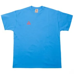 Nike Men Nrg Acg Logo Tee (lt photo blue / habanero red)