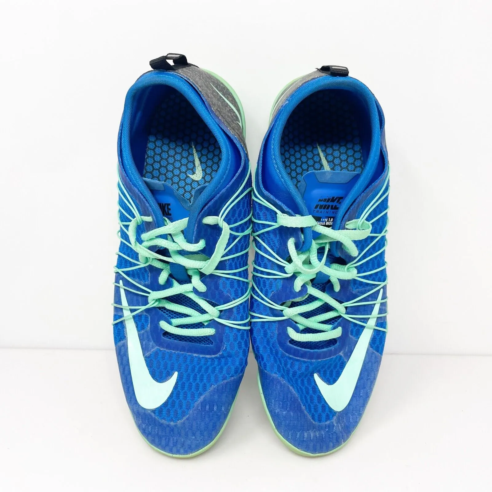 Nike Mens Free Cross Bionic 718841-401 Blue Running Cleats Shoes Size 6