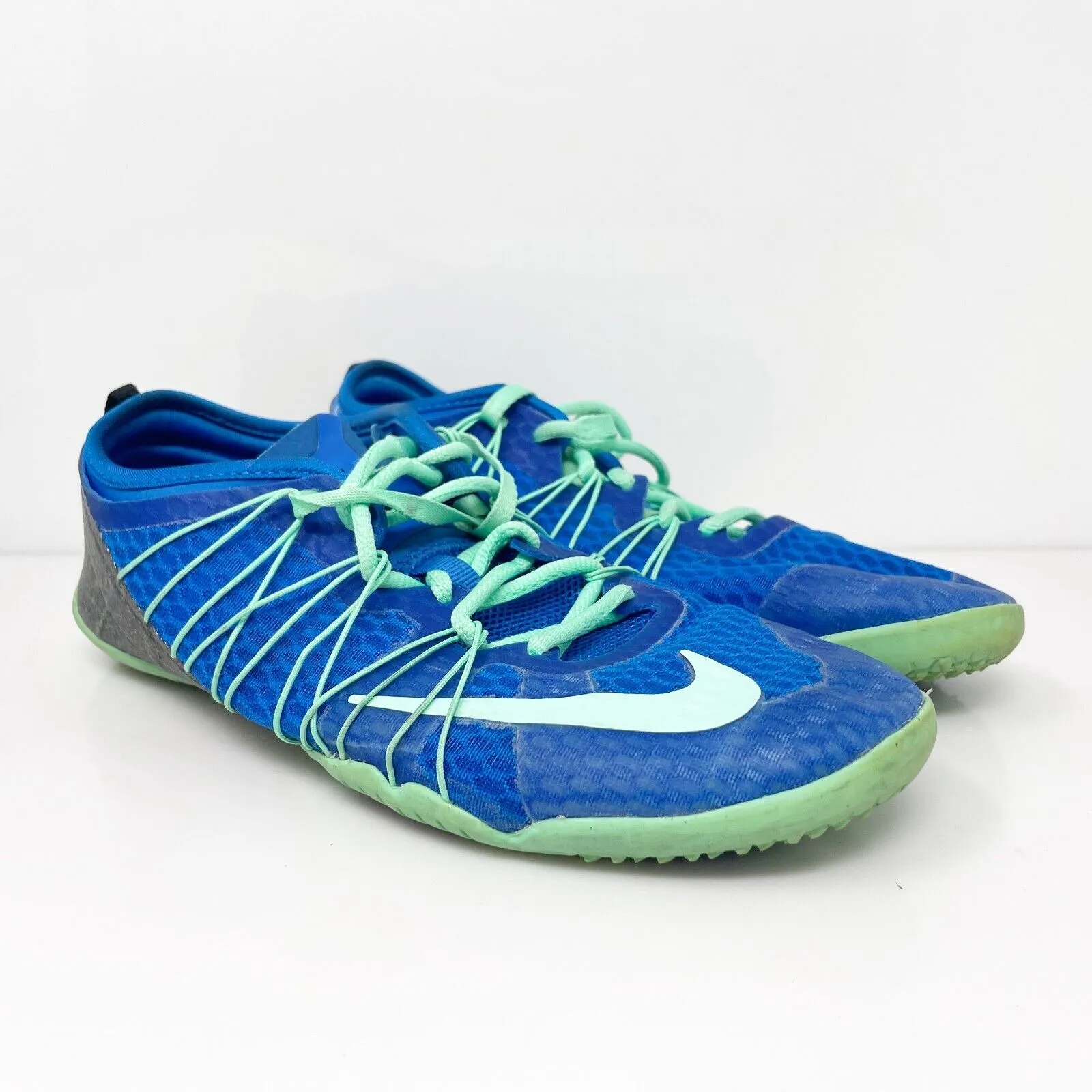 Nike Mens Free Cross Bionic 718841-401 Blue Running Cleats Shoes Size 6